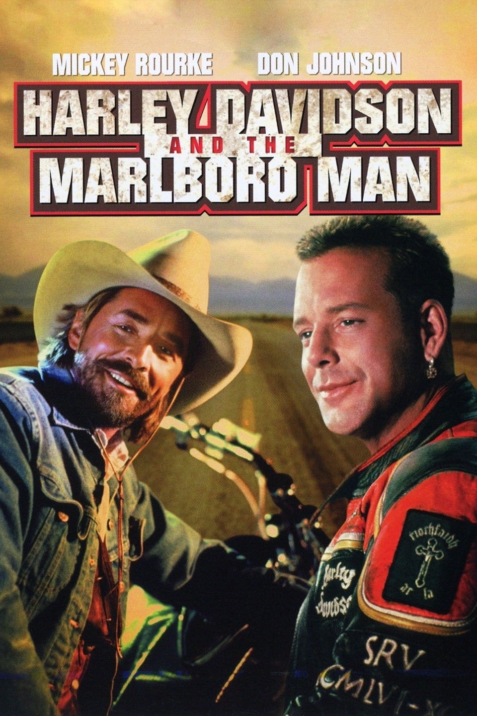 постер Харлей Дэвидсон и ковбой Мальборо